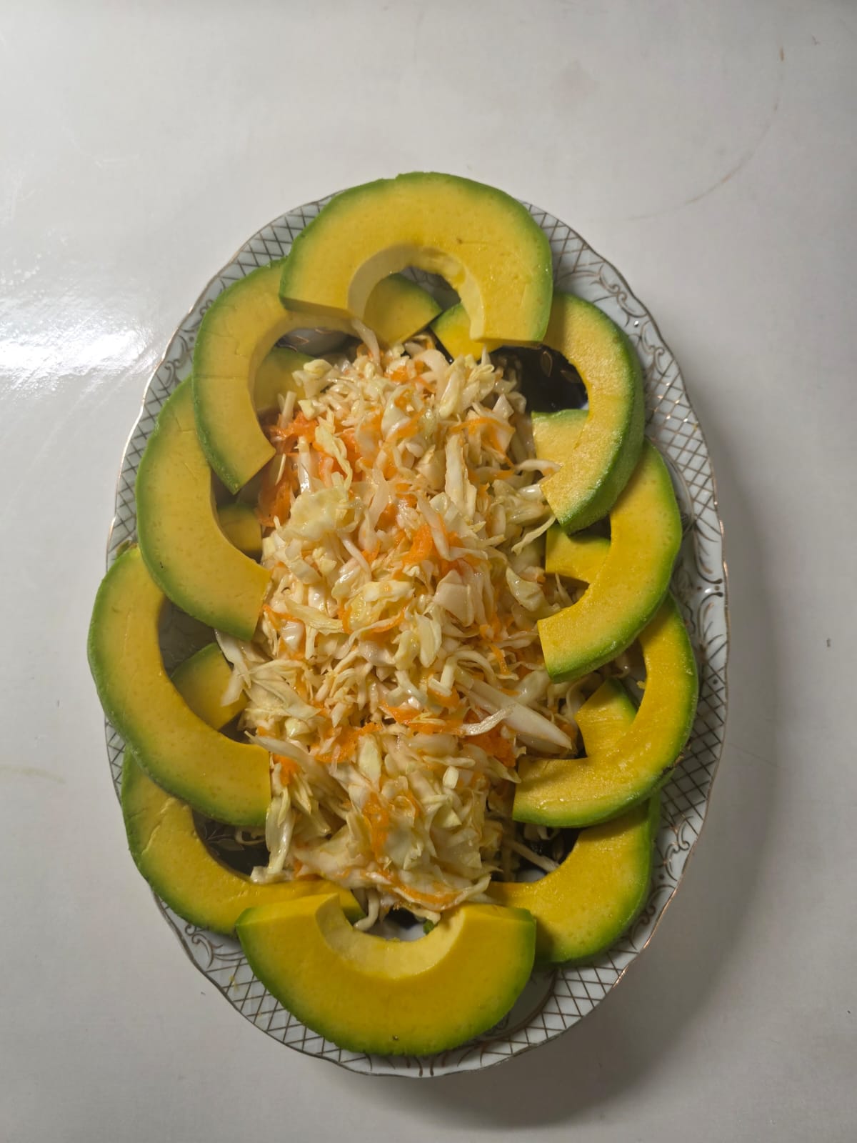 Cabbage & Avocado Salad